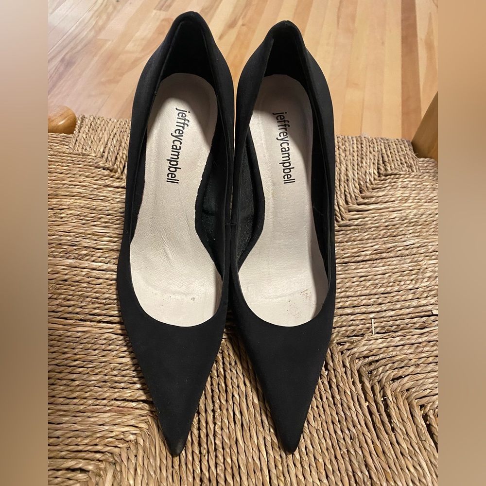Jeffrey Campbell black heels